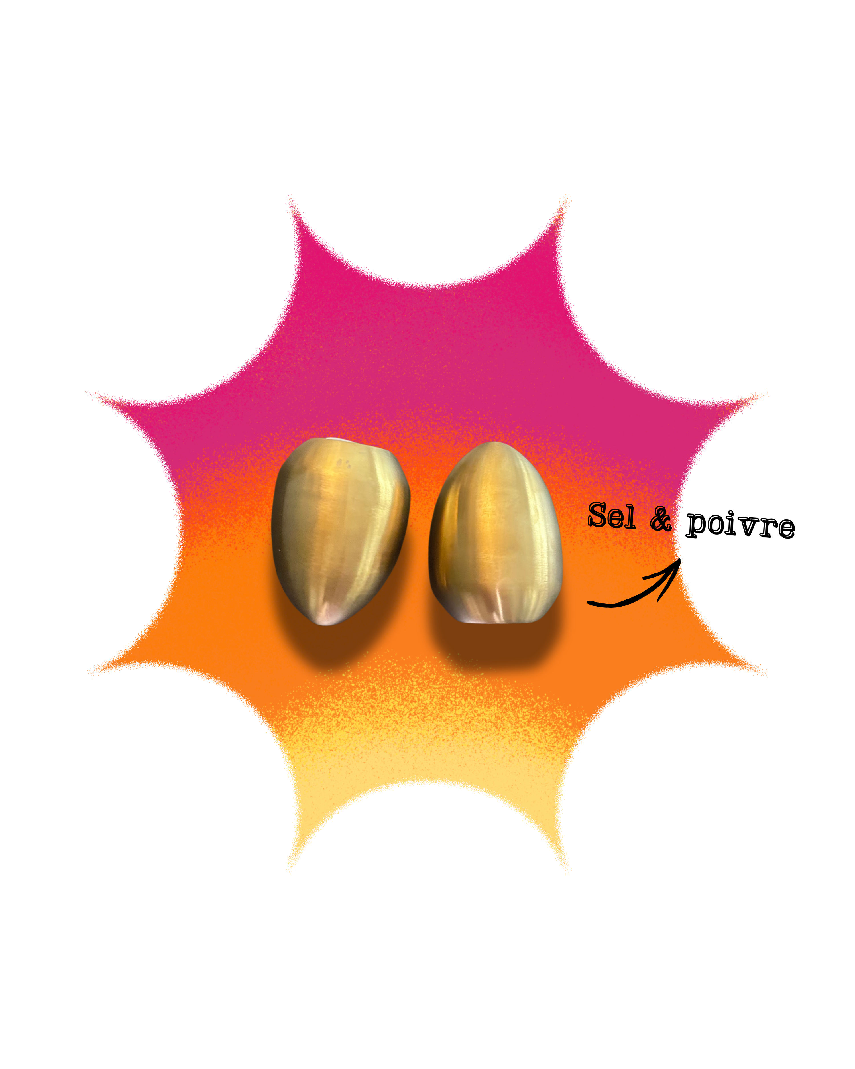 Sel & poivre BRONZE