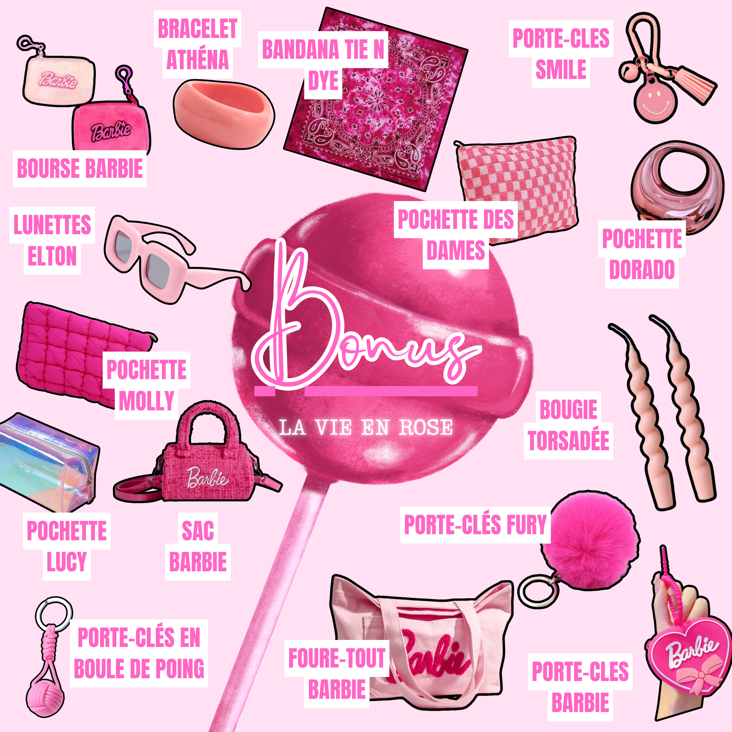 Collection la vie en rose