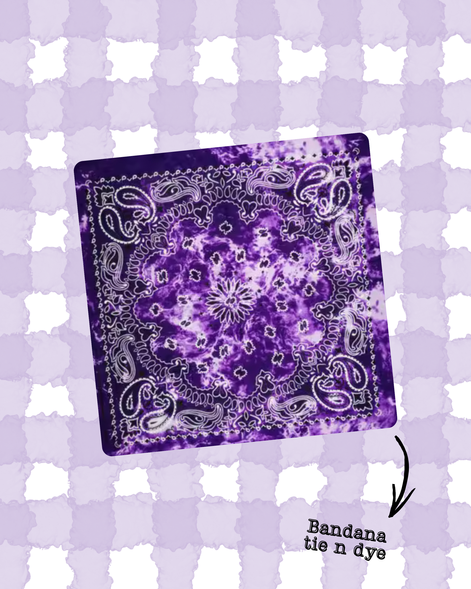 Bandana tie n dye