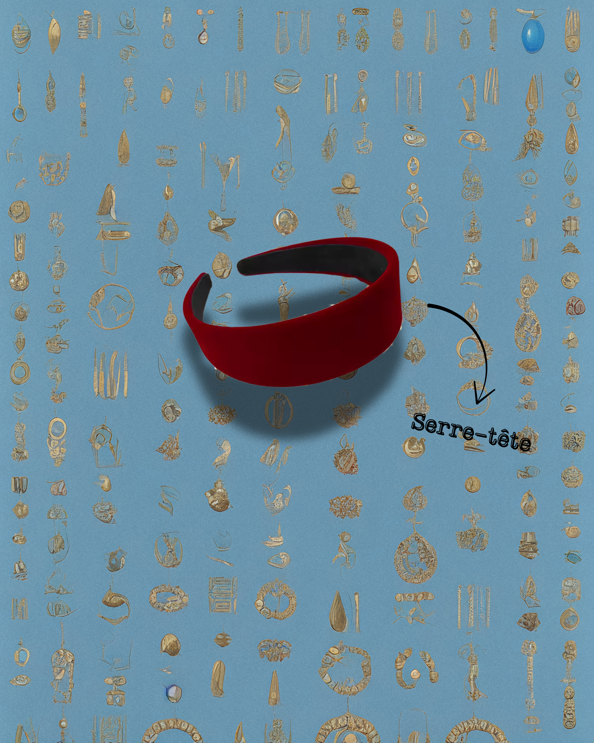 Serre-tête en velours