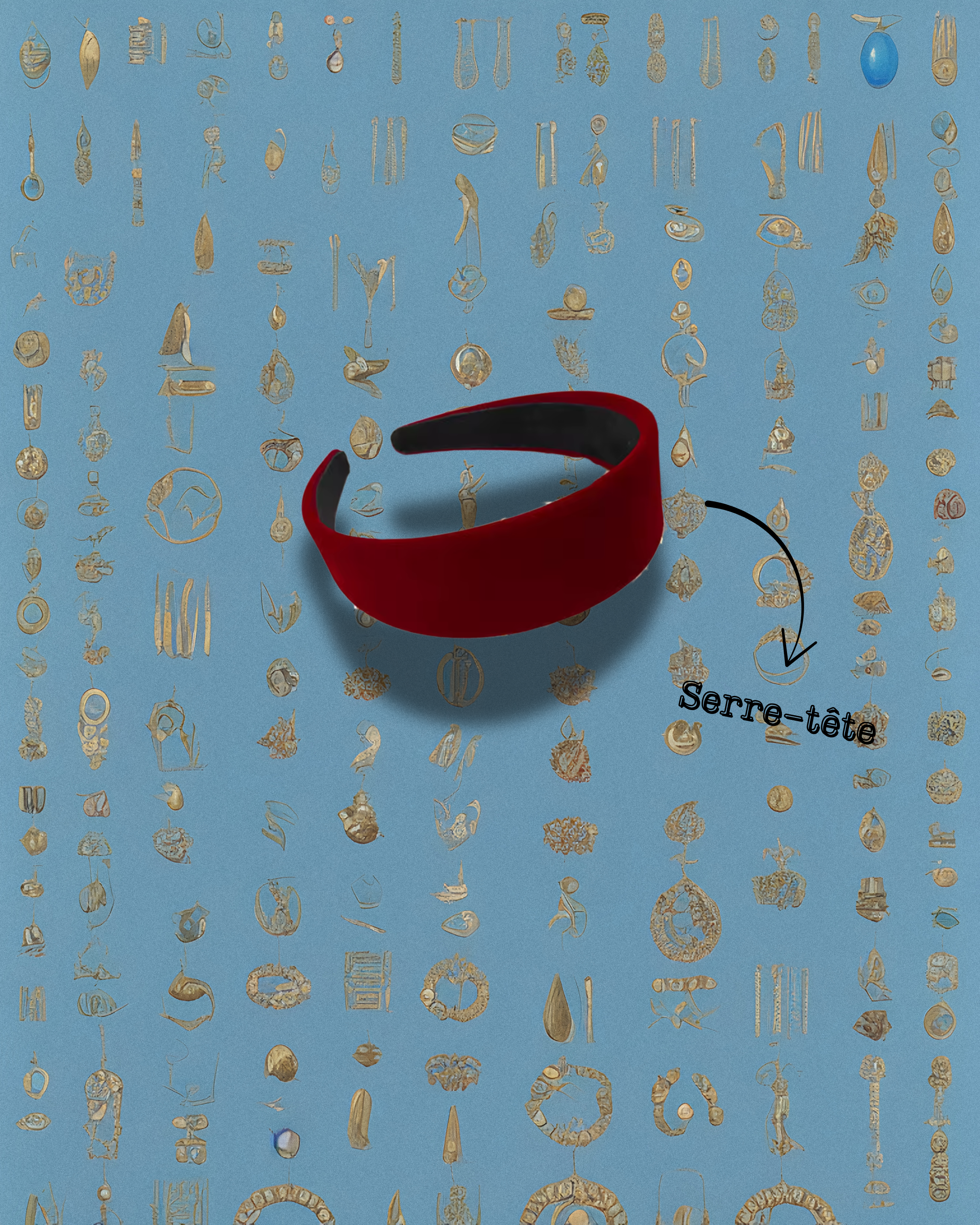 Serre-tête en velours