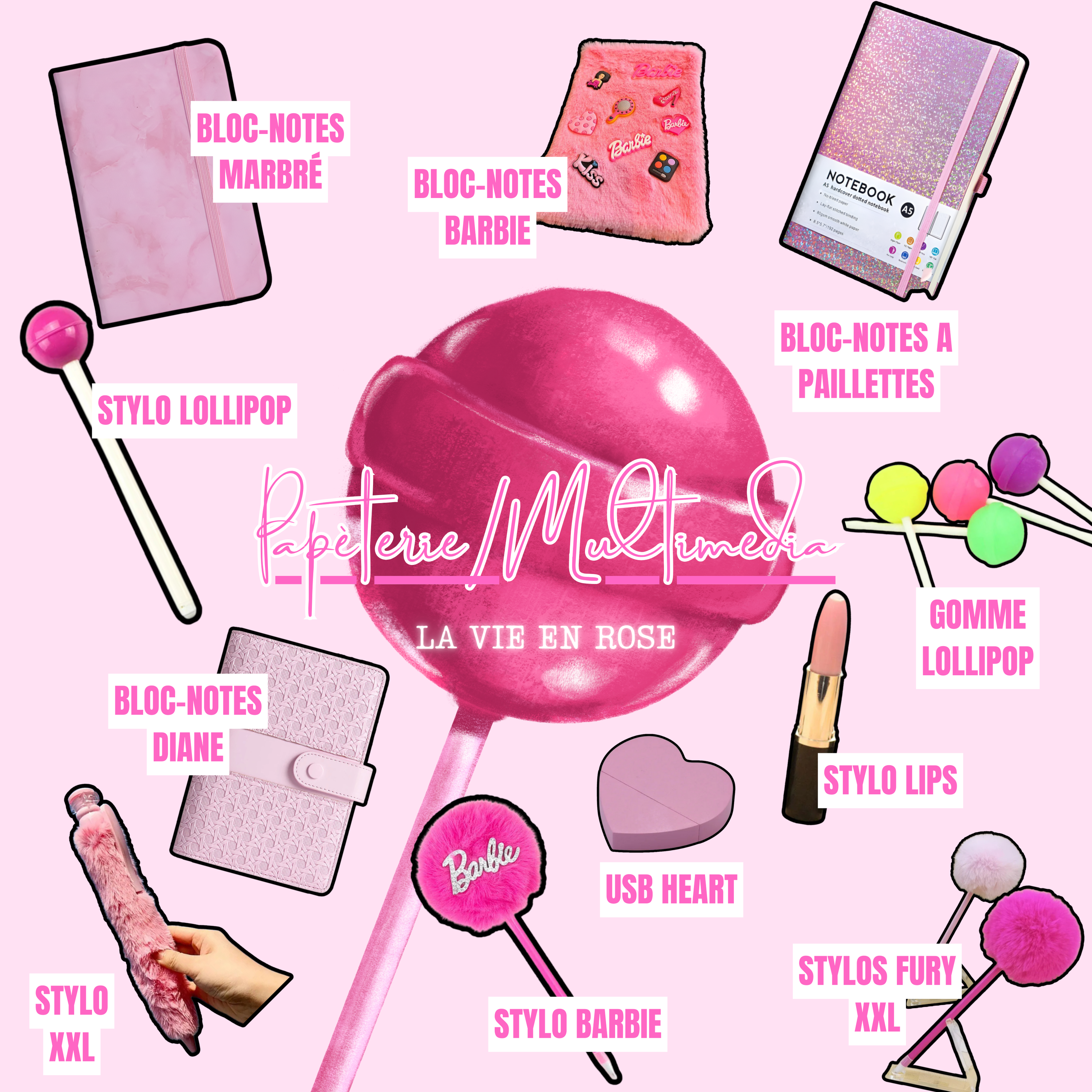 Collection la vie en rose