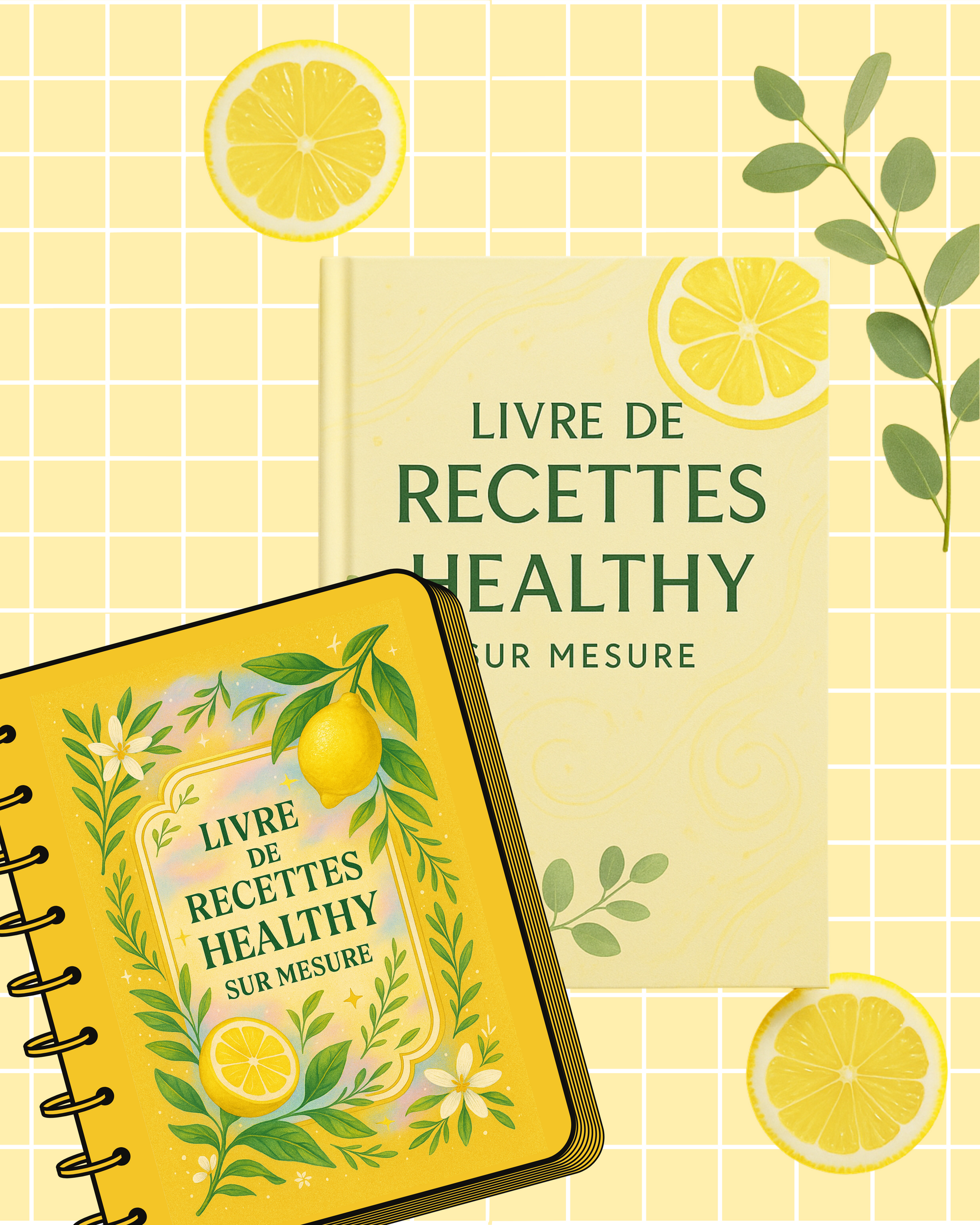 Le livre de recettes healthy sur mesure
