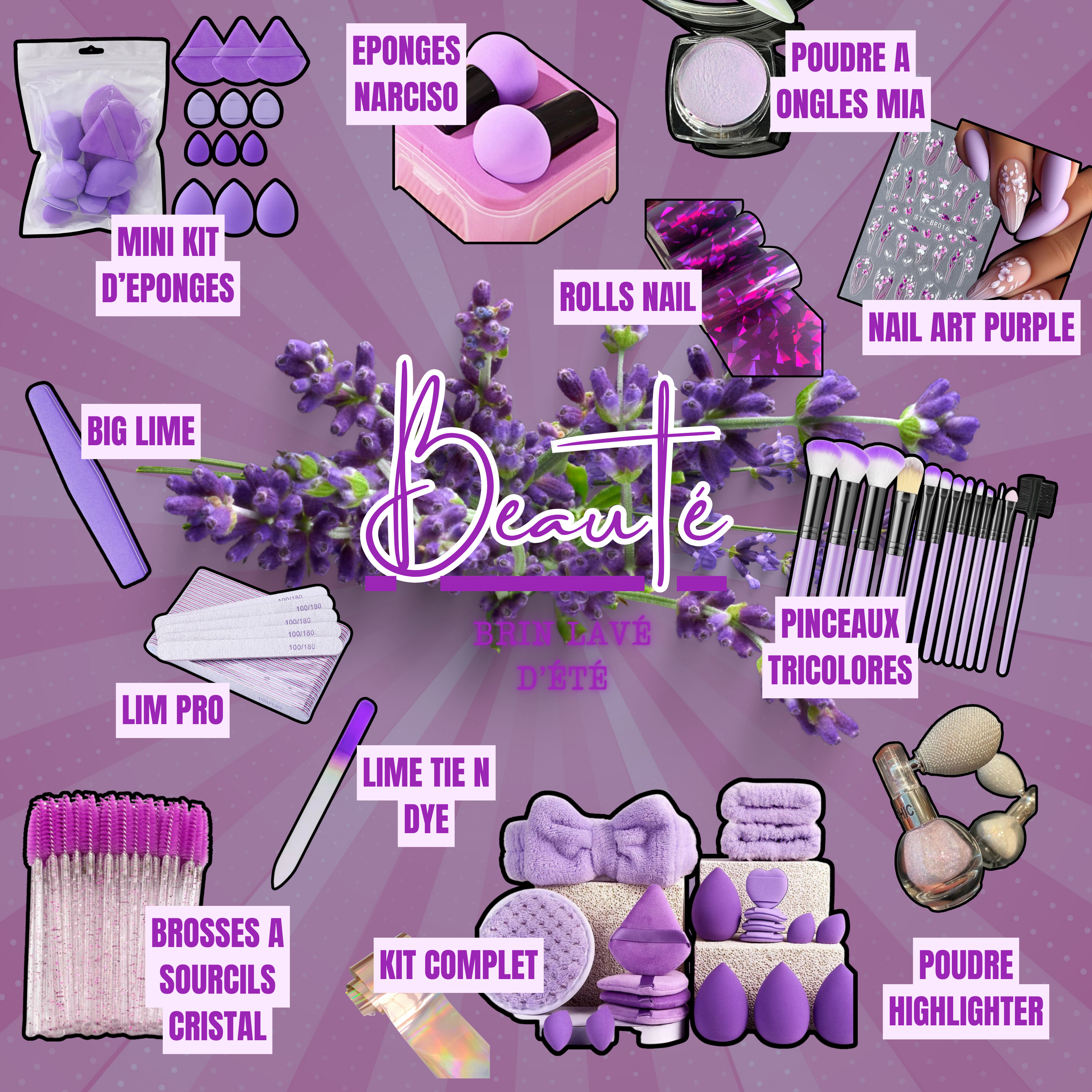 Collection brin lavé d'été