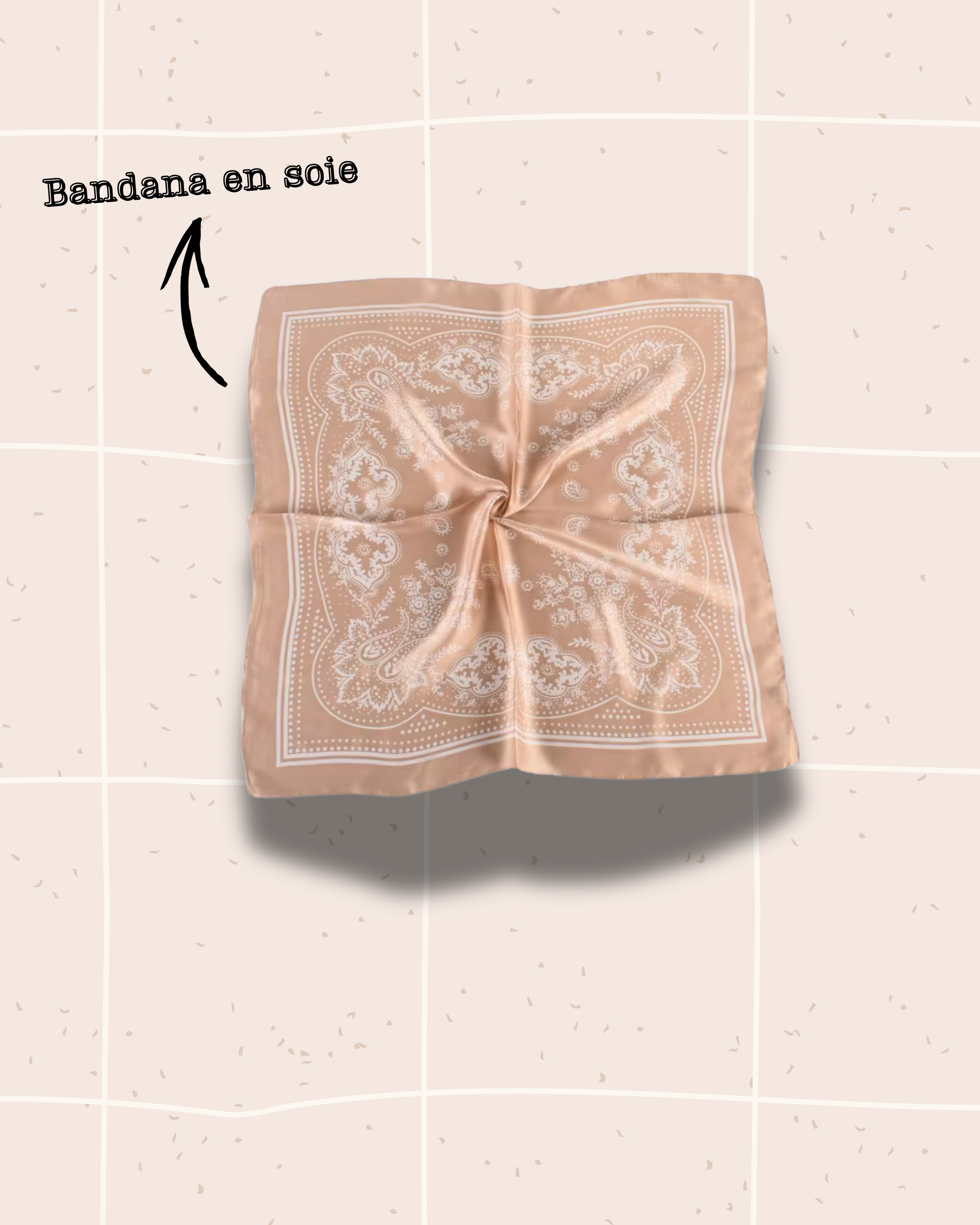 Bandana en soie