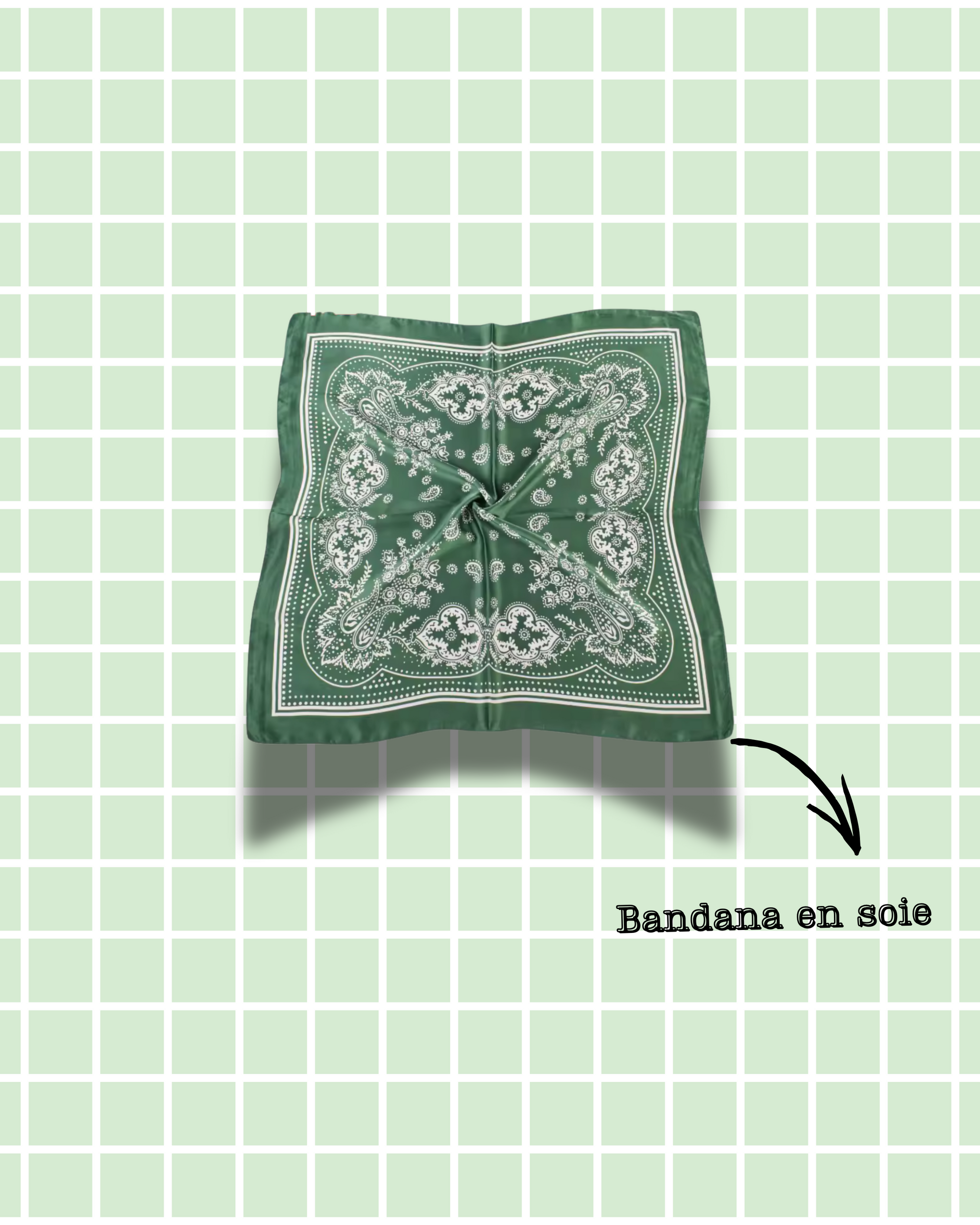 Bandana en soie