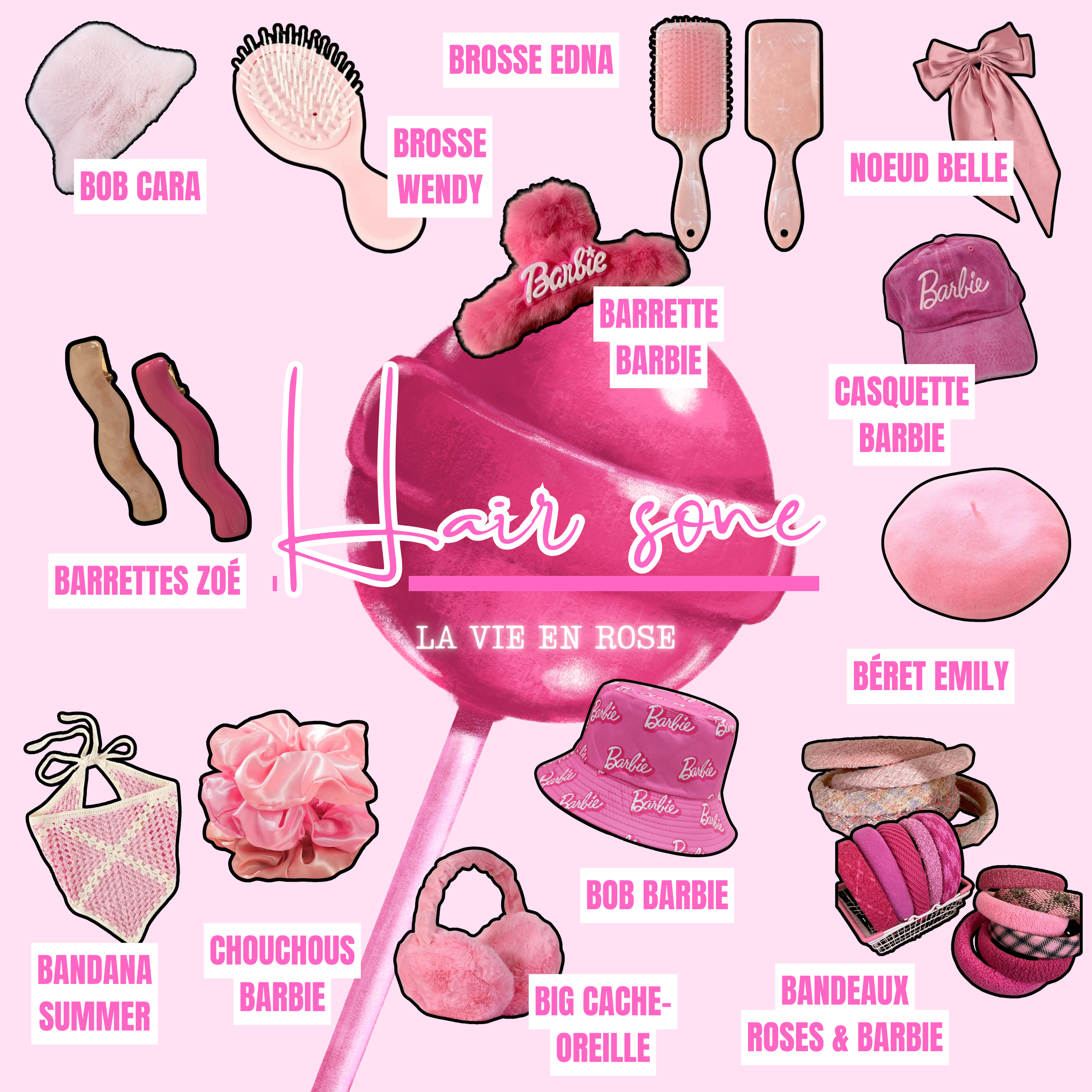 Collection la vie en rose