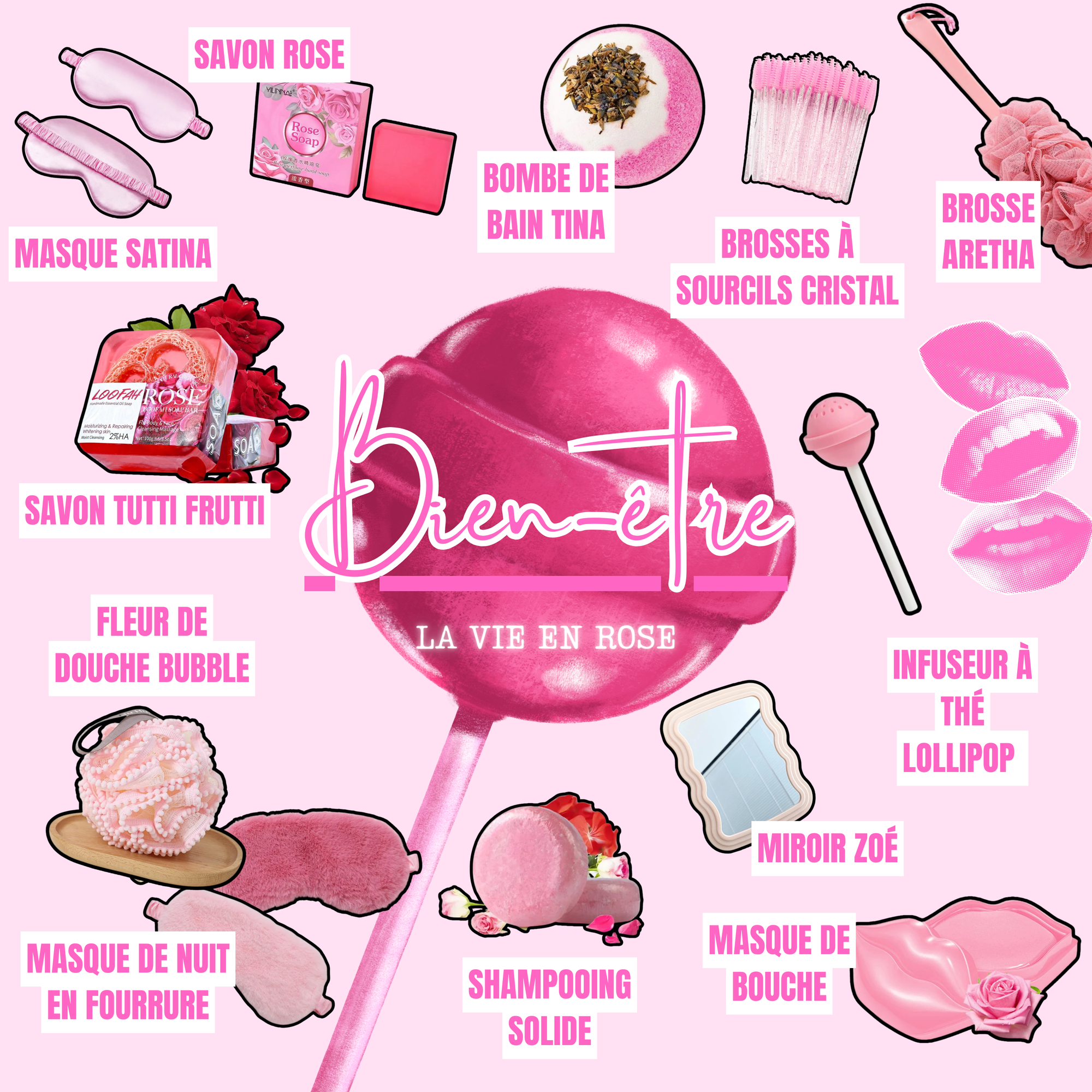Collection la vie en rose