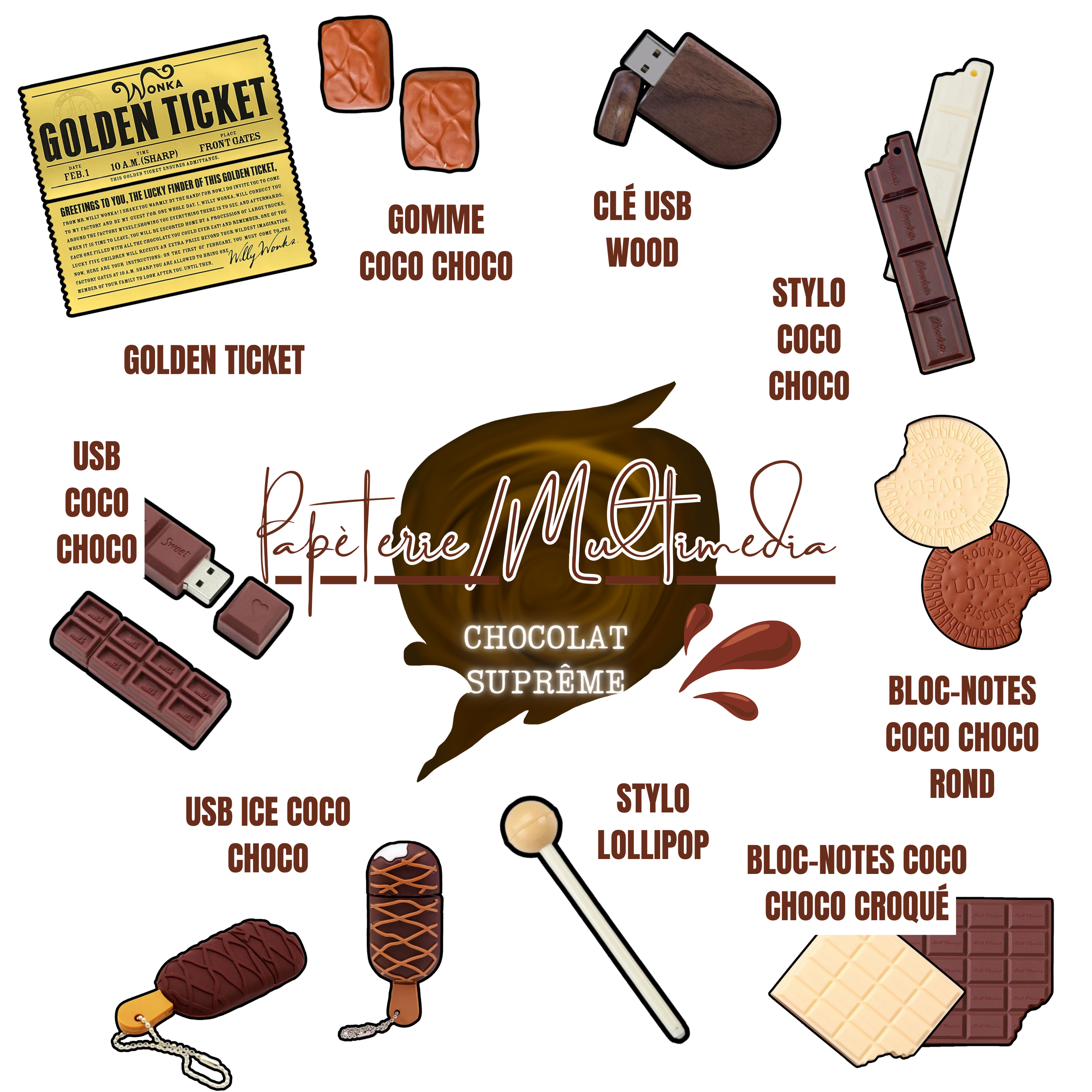 Collection chocolat suprême
