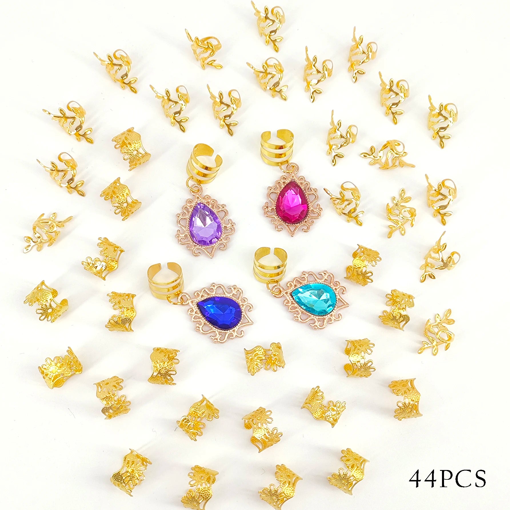 Les bijoux de cheveux Esmeralda - 6,99e